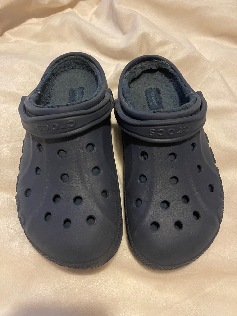 Crocs Classic Lined Clog Men’s 8 Women’s 10 Navy